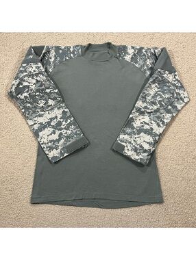 Tru Spec Cordura Combat Shirt Green Digital Camo Size Large
